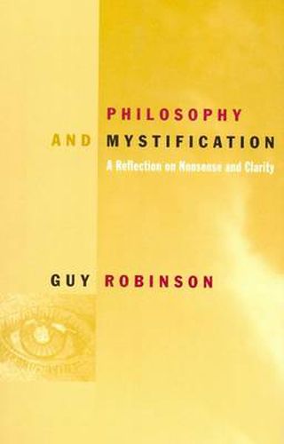 Cover image for Philosophy and Mystification