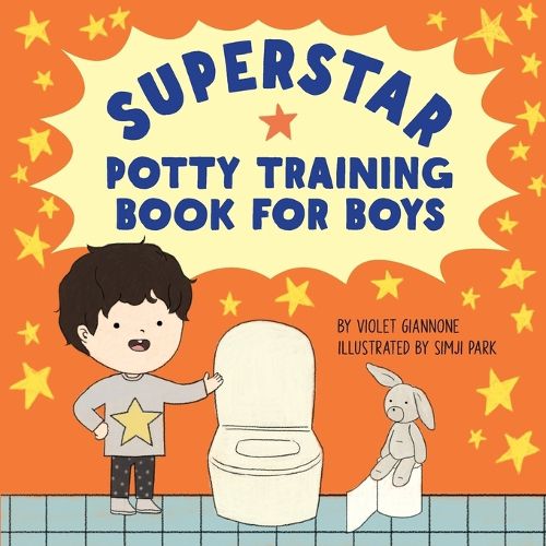 Cover image for Superstar Potty Training Book for Boys