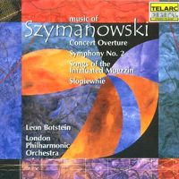 Cover image for Szymanovski Concert Overture Symphony 2 Slopiewnie
