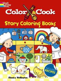 Cover image for Color & Cook Story Coloring Book