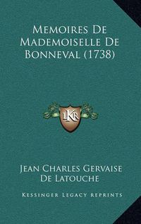 Cover image for Memoires de Mademoiselle de Bonneval (1738)