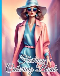 Cover image for Fashion Coloring Book For Kids