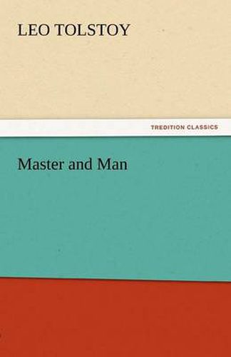 Cover image for Master and Man