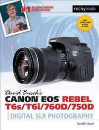 Cover image for David Busch's Canon EOS Rebel T6s/T6i/760D/750D Guide to Digital SLR Photography