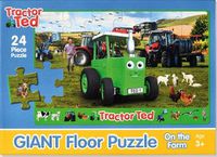 Cover image for Tractor Ted Giant Floor Puzzle