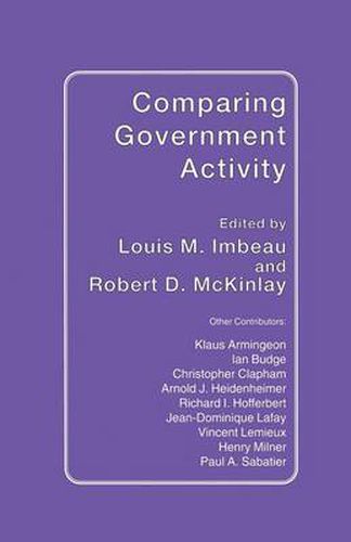 Cover image for Comparing Government Activity