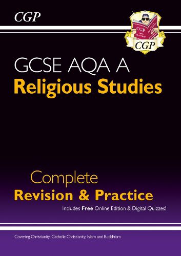 Cover image for Grade 9-1 GCSE Religious Studies: AQA A Complete Revision & Practice with Online Edition