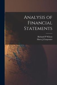 Cover image for Analysis of Financial Statements