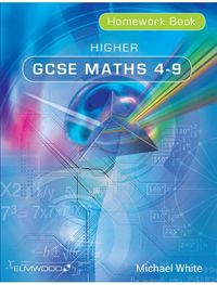 Cover image for Higher GCSE Maths 4-9 Homework Book