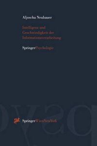 Cover image for Intelligenz Und Geschwindigkeit Der Informationsverarbeitung