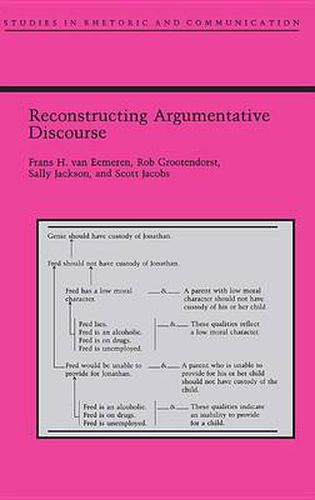 Reconstructing Argumentative Discourse