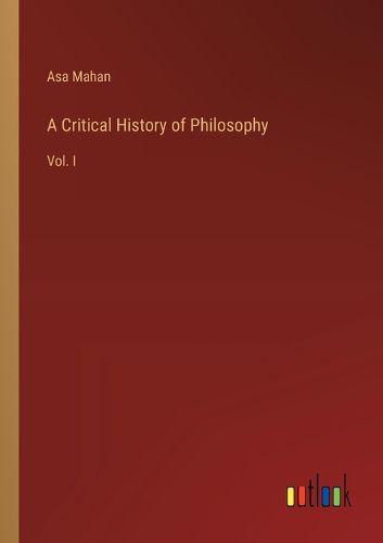 A Critical History of Philosophy