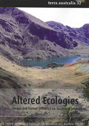 Cover image for Altered Ecologies: Fire, Climate and Human Influence on Terrestrial Landscapes