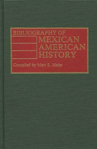 Cover image for Bibliography of Mexican American History