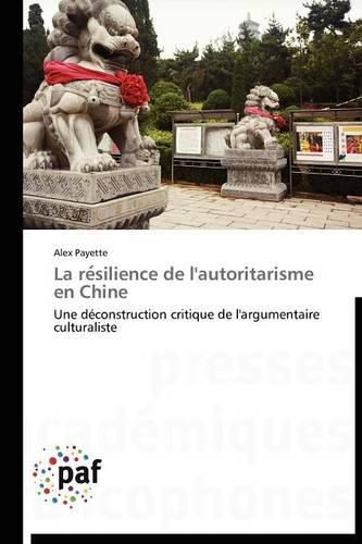 Cover image for La Re Silience de l'Autoritarisme En Chine