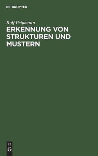 Cover image for Erkennung von Strukturen und Mustern