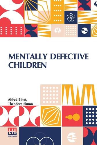 Cover image for Mentally Defective Children