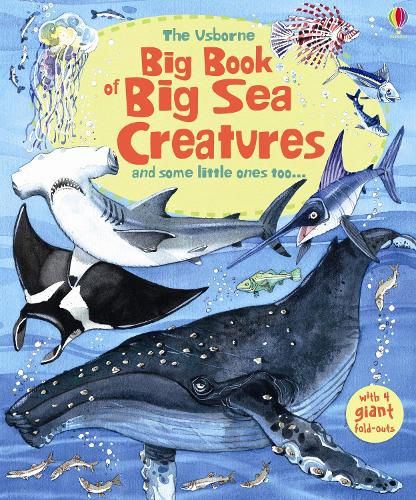 Cover image for Big Book of Big Sea Creatures