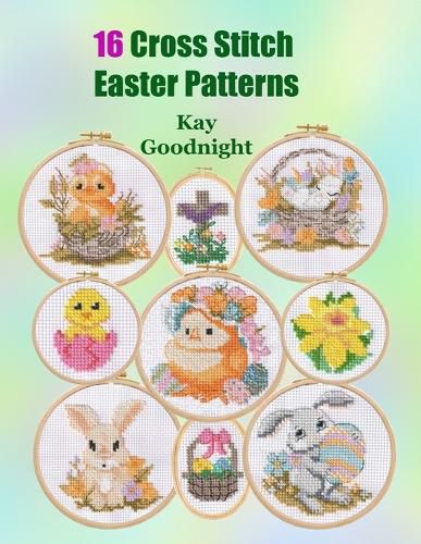 Cover image for 16 Cross Stitch Easter Patterns
