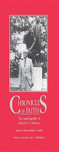 Cover image for Chronicles Of Faith: The Autobiography of Frederick D. Patterson