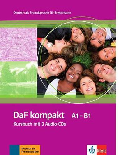 Cover image for DaF Kompakt: Kursbuch mit 3 Audio-CDs