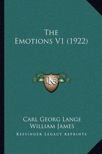 Cover image for The Emotions V1 (1922)