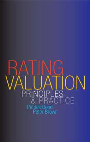 Rating Valuation: Principles and Practice