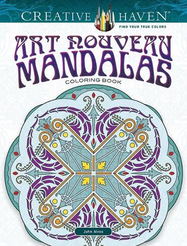 Cover image for Creative Haven Art Nouveau Mandalas Coloring Book