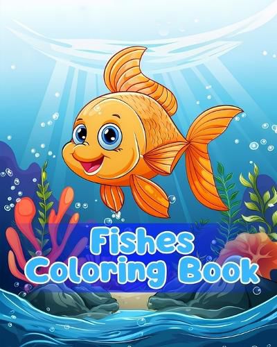 Cover image for Fishes Coloring Book