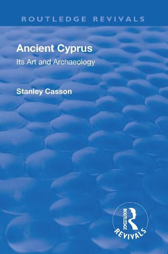 Cover image for Ancient Cyprus: Its Art and Archaeology