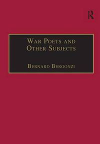 Cover image for War Poets and Other Subjects