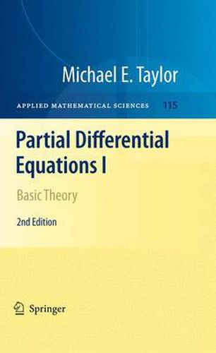 Cover image for Partial Differential Equations I: Basic Theory