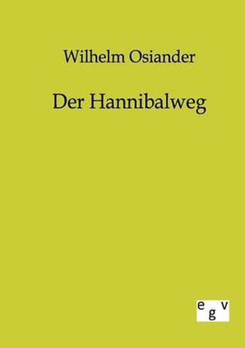 Cover image for Der Hannibalweg