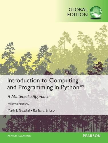 Cover image for Introduction to Computing and Programming in Python, Global Edition