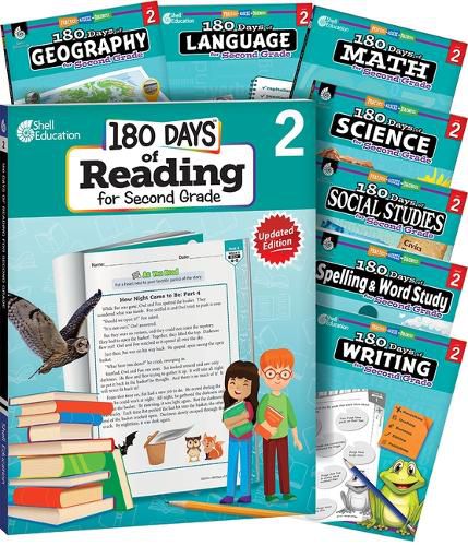 Cover image for 180 Days(tm) Bundle Grade 2: 8-Book Set