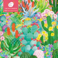 Cover image for Adult Jigsaw Puzzle: Bex Parkin: Cactus Garden