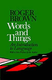 Cover image for Words and Things