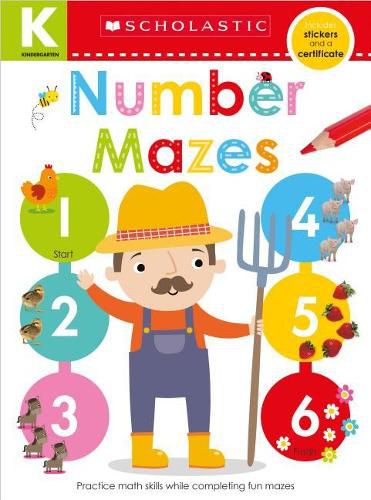 Kindergarten Skills Workbook: Math Mazes (Scholastic Early Learners)