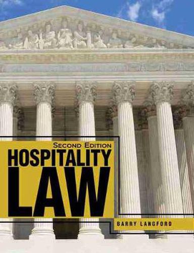 Cover image for Hospitality Law