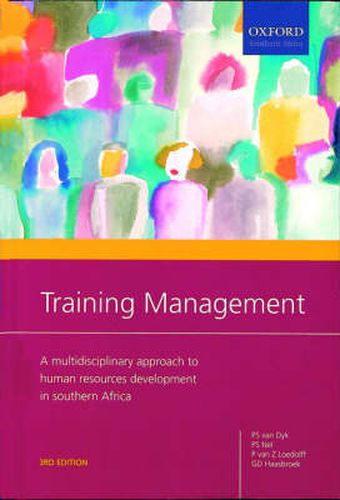 Cover image for Training Management: A Multi-Disciplinary Approach to Human Resources Development in Southern Africa