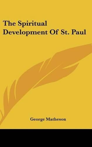 Cover image for The Spiritual Development of St. Paul