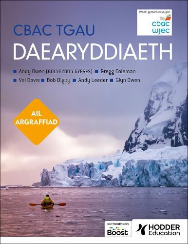 Cover image for CBAC TGAU Daearyddiaeth Ail Argraffiad (WJEC GCSE Geography Second Edition Welsh-language edition)