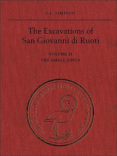 Cover image for The Excavations of San Giovanni Di Ruoti