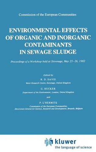 Cover image for Environmental Effects of Organic and Inorganic Contaminants in Sewage Sludge