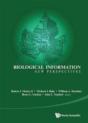 Cover image for Biological Information: New Perspectives - Proceedings Of The Symposium