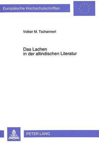 Cover image for Das Lachen in Der Altindischen Literatur
