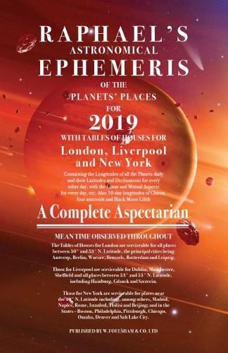 Cover image for Raphael's Ephemeris 2019