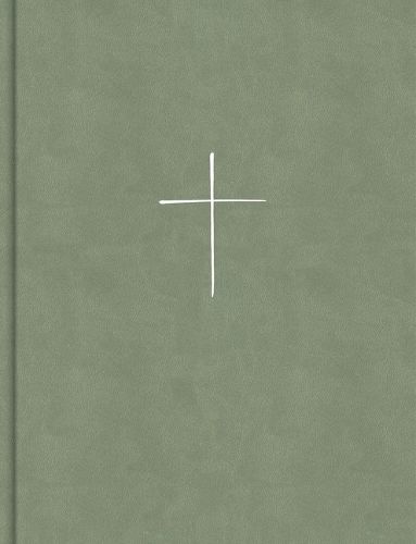 CSB Illustrator's Notetaking Bible, Large Print Edition, Sage Suedesoft Leathertouch Over Board