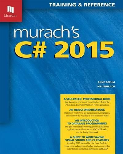 Cover image for Murach's C# 2015