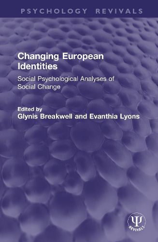 Cover image for Changing European Identities